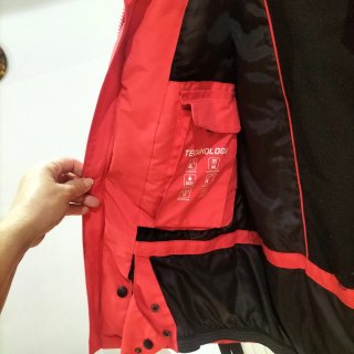 Parka impermeable polar talla s de niño