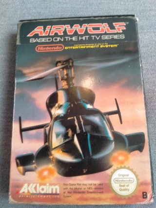 Airwolf NES Nintendo Entertainment System