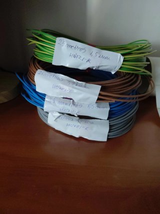 Cable eléctrico H07z1 - K 25 metros