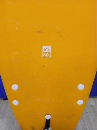 SEGUNDA VIDA: Tabla Surf Iniciacion Espuma Olaian 100 6'8.
