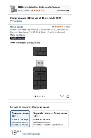 Mando ps4 star wars + 8BitDo Switch oled