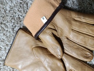 2 Pares Guantes Piel Mujer