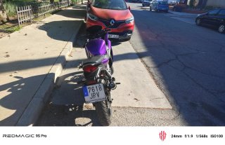 Honda CBR 125r Sportbike Morado