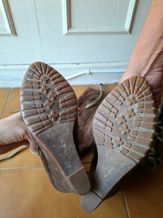 Botas altas con tacón Stradivarius