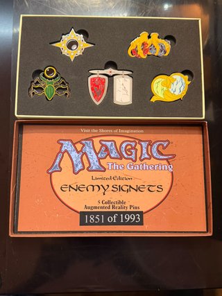 Magic The Gathering Enemy & Allied Signets Pins