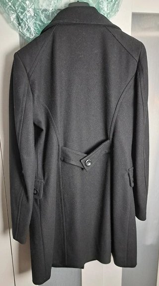 Cappotto Benetton Donna Nero Taglia 46