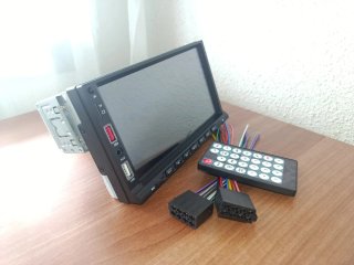 Radio 1DIN 7 Táctil Carplay BT USB
