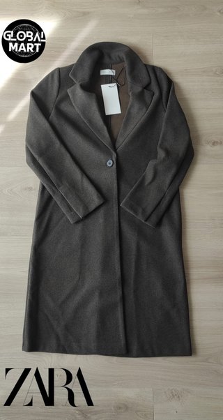 Abrigo Zara Gris