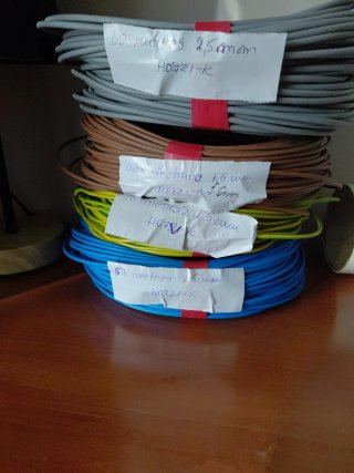 Lote Cables Eléctricos H07Z1-K