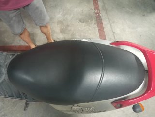 Ciclomotor 49cc Scooter Rojo/Plata