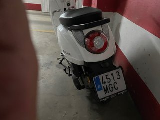 Moto Scooter Keeway Zahara 125cc Blanca
