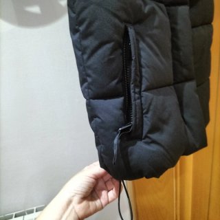 Chaleco acolchado negro talla XS
