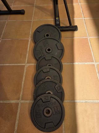 Conjunto de pesas