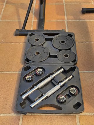 Conjunto de pesas