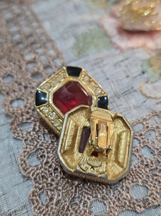 Orecchini vintage anni '80 Craft