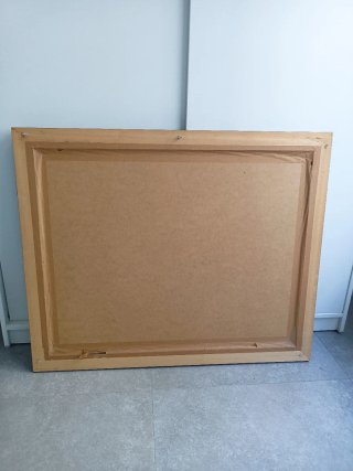 Cuadro muy grande madera
