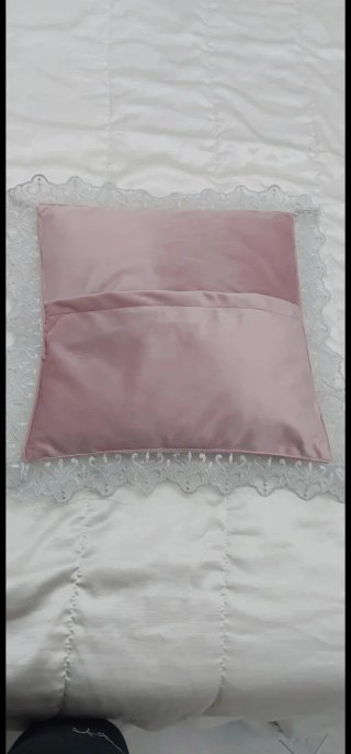 Coppia Cuscini Sartoriali Rosa Velluto