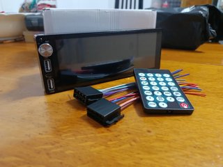 Radio 1DIN CarPlay BT Táctil Nueva