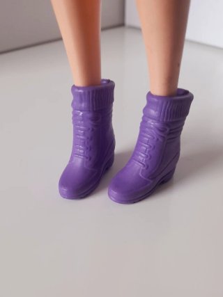 anfibi viola Barbie anni '90