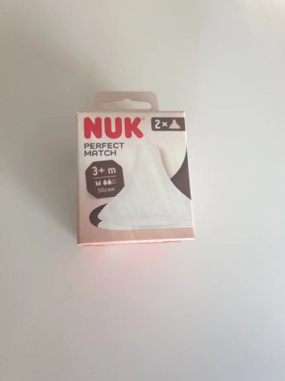 NUK Perfect Match Tetinas Silicona 3+m