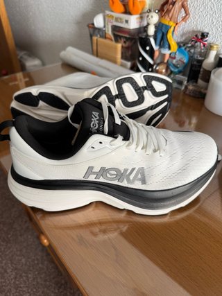 Hoka Bondi 8 Zapatillas Running Blancas