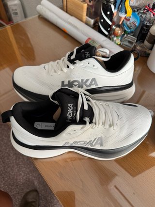 Hoka Bondi 8 Zapatillas Running Blancas