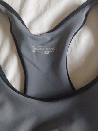 Costume da bagno grigio Marca Boomerang. Nuovo