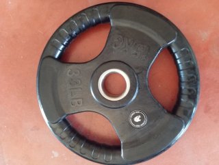 8 Discos Olímpicos 15 kg Fitness Tech