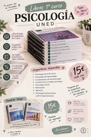 Libros Uned Psicología