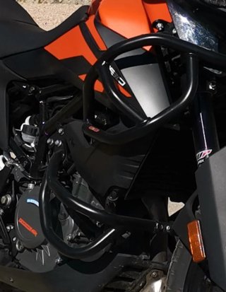 KTM 390 Adventure Negra/Naranja