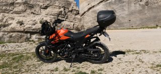KTM 390 Adventure Negra/Naranja
