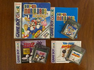 Tres juegos Gameboy color