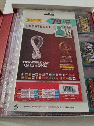 Álbum tapa dura FIFA World Cup Qatar 2022 Completo