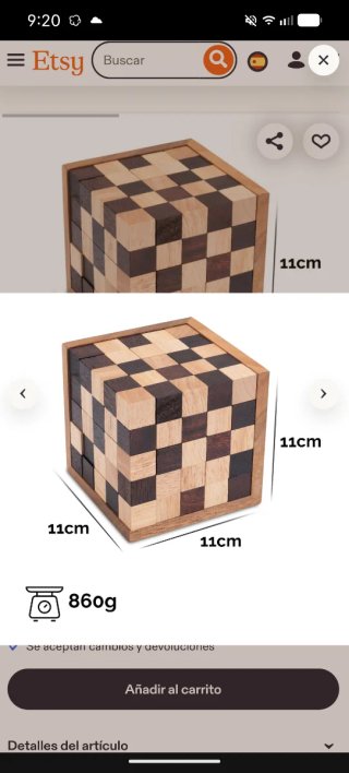 Rompecabezas Cubo Ajedrez Logoplay 125