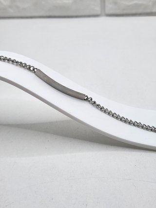 Pulsera Acero Quirúrgico Grabado Gratis