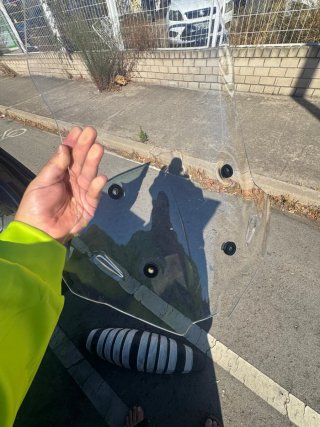 Cúpula Voge DS900X - Deflector Parabrisas