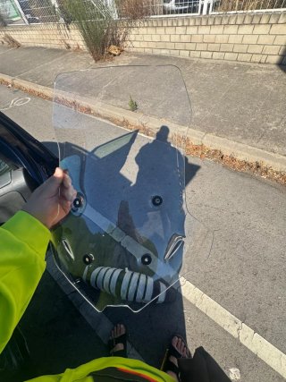 Cúpula Voge DS900X - Deflector Parabrisas