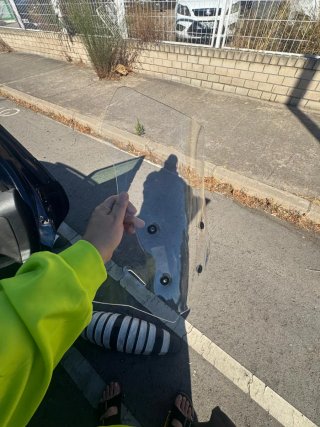 Cúpula Voge DS900X - Deflector Parabrisas
