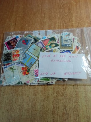 Lote 500 sellos extranjeros Lote 17
