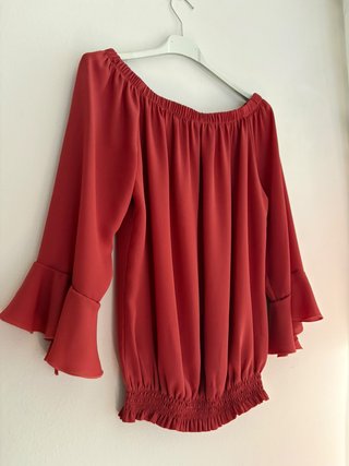 Blusa Mixeri Taglia M Rossa