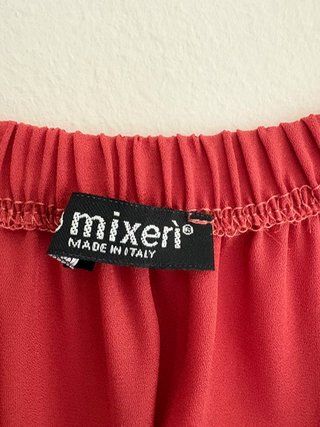 Blusa Mixeri Taglia M Rossa