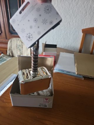 Adorno Navidad Martillo Thor
