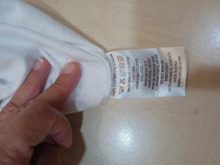 Polo Real Madrid Adidas Blanco Talla L