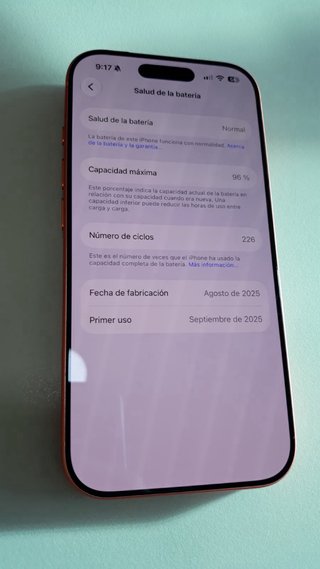 iPhone 17 Pro 256 GB Naranja