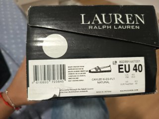 Alpargatas Lauren Ralph Lauren Beige/Blanco