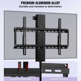 Soporte de TV Elevador Motorizado Montaje Automático para Pantallas Planas LCD/LED/OLED Plasma de 66–152.4 cm Soporte de TV Eléctrico de Alta Resistencia Elevador de TV Motorizado
