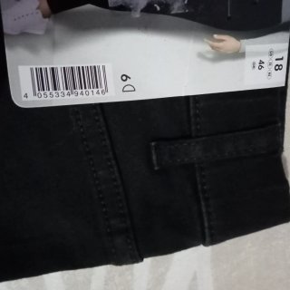 Esmara Leggings Talla 46 Negros Elásticos