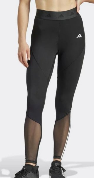 Mallas Adidas Negras con Malla