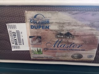 Colchón Dupen 90x182, marca valenciana.calidad