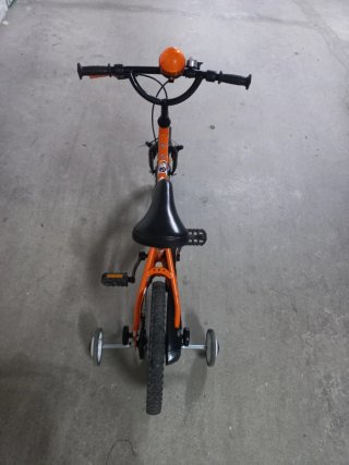 Bicicleta infantil Btwin naranja